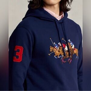 Polo Ralph Lauren Triple Pony Fleece Hoodie
